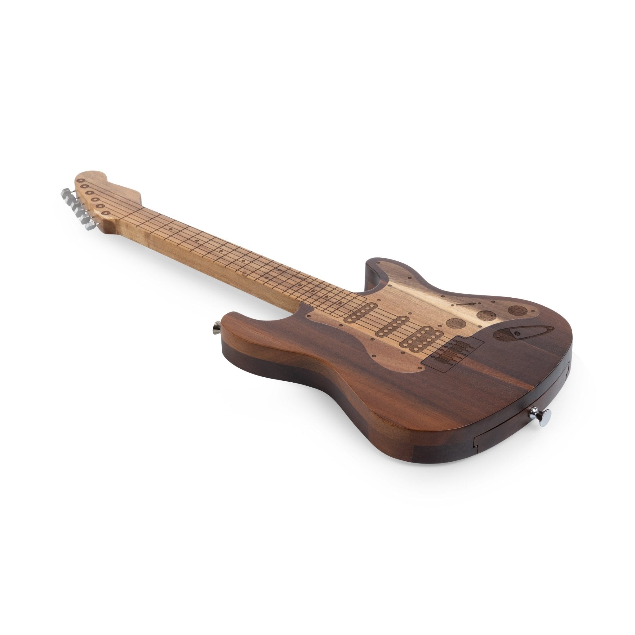 Guitar Legend Cheese Board & Tools Set Core La Vie Bien Guitar Legend Cheese Board & Tools Set