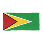 Guyana Flag Beach Towel Beach Towel (Generic Brand) La Vie Bien Guyana Flag Beach Towel