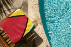 Guyana Flag Beach Towel Beach Towel (Generic Brand) La Vie Bien Guyana Flag Beach Towel