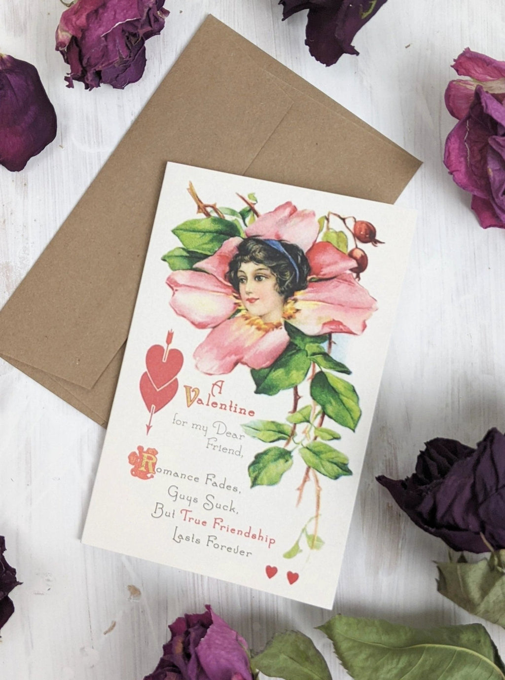 Guys Suck Valentine's Card by Ash & Rose