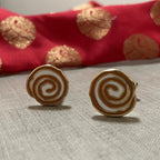 Jalebi Cufflinks by Modern Desi