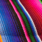 Hacienda Stripe Sustainable Computer Overnight Tote - Guatemala Bags La Vie Bien Hacienda Stripe Sustainable Computer Overnight Tote - Guatemala