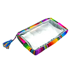 Hacienda Transparent Toiletry Travel Bag - Guatemala Bags La Vie Bien Hacienda Transparent Toiletry Travel Bag - Guatemala