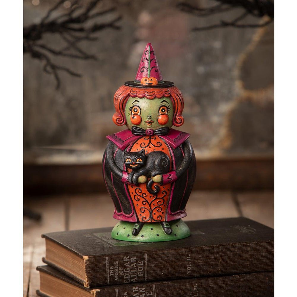 Hagatha and Jack Spooks Jar by Johanna Parker for Bethany Lowe Designs Seasonal & Holiday Decorations La Vie Bien Hagatha and Jack Spooks Jar by Johanna Parker for Bethany Lowe Designs