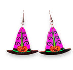 Hagatha's Hat Earrings by Johanna Parker x Lipstick & Chrome Earrings La Vie Bien Hagatha's Hat Earrings by Johanna Parker x Lipstick & Chrome