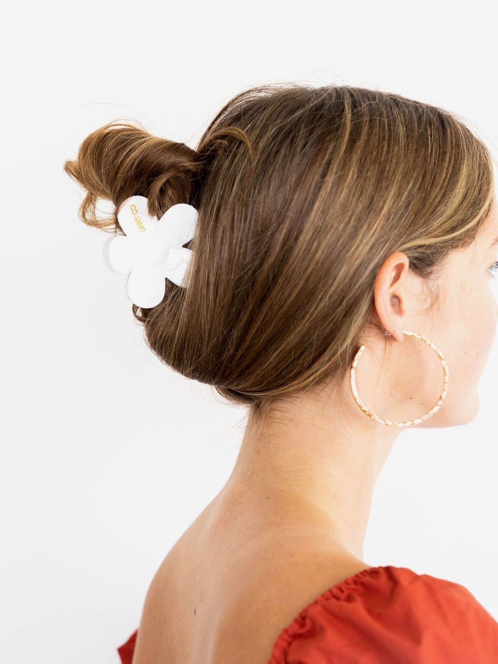 Hair Clip - Gigi - Pinot Noir Hair Accessories La Vie Bien Hair Clip - Gigi - Pinot Noir