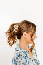 Hair Clip - Paris Pearl Bunny