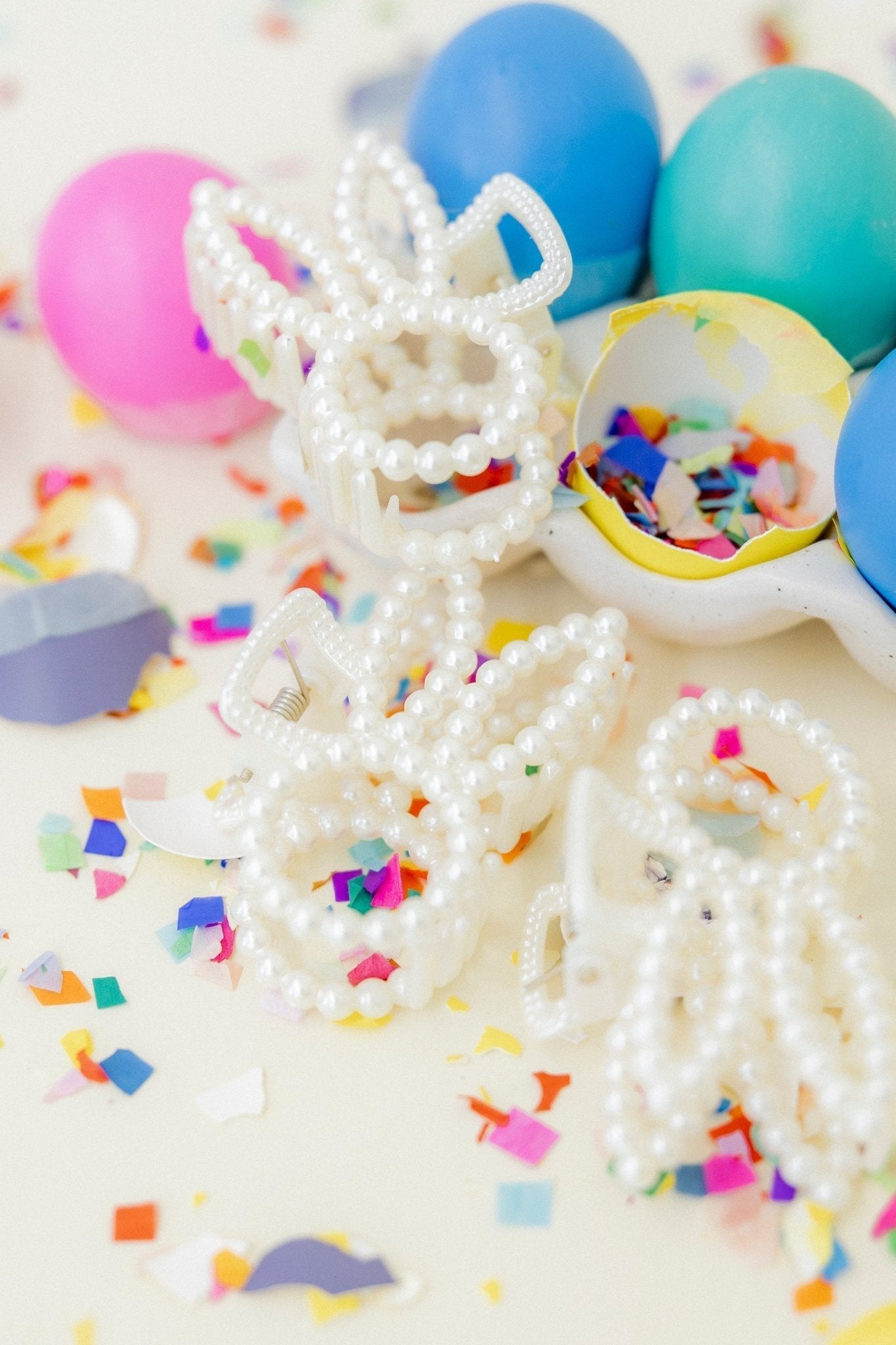 Hair Clip - Paris Pearl Bunny
