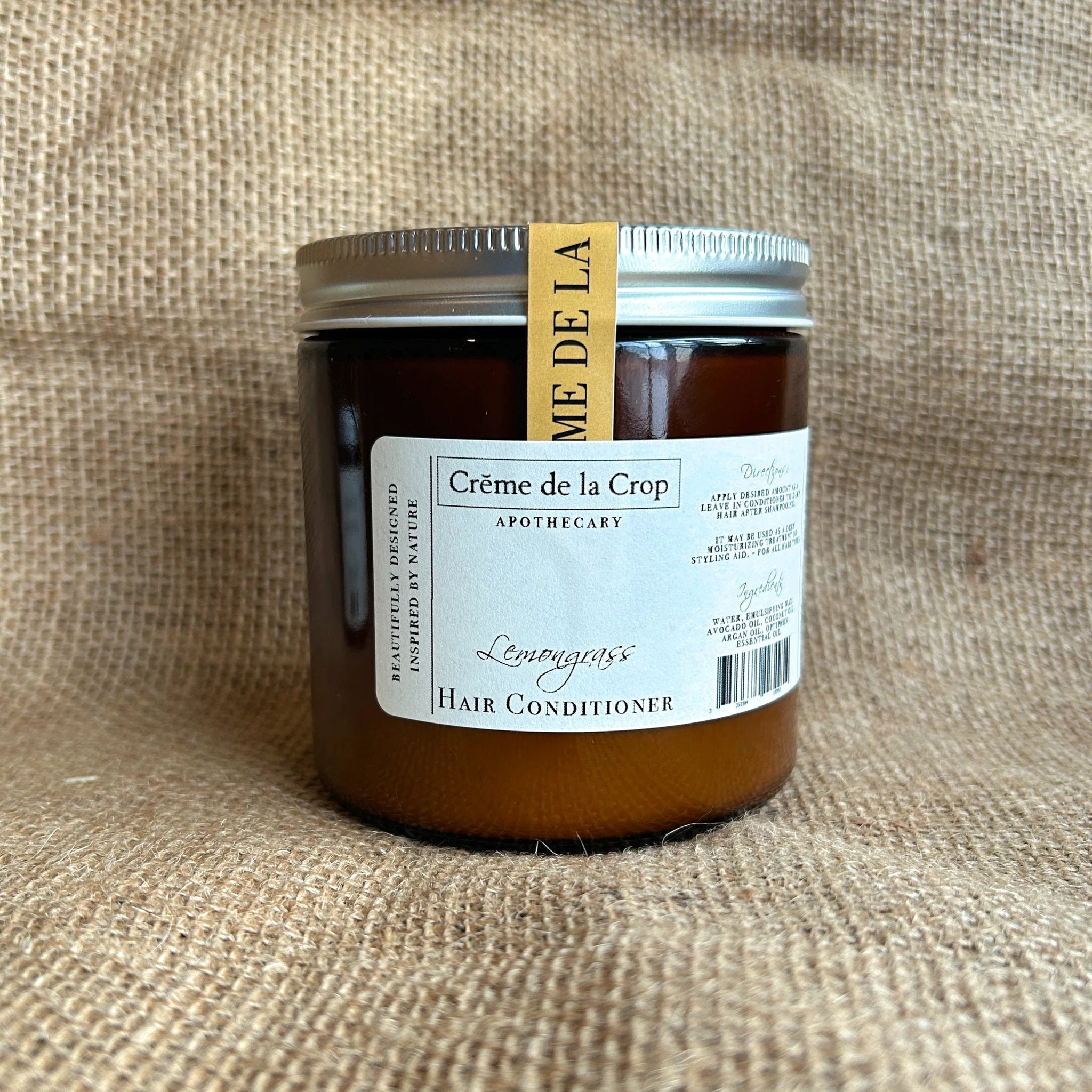 Hair Conditioner - Avocado Oil & Argan Oil (Lemongrass) by Creme de la Crop