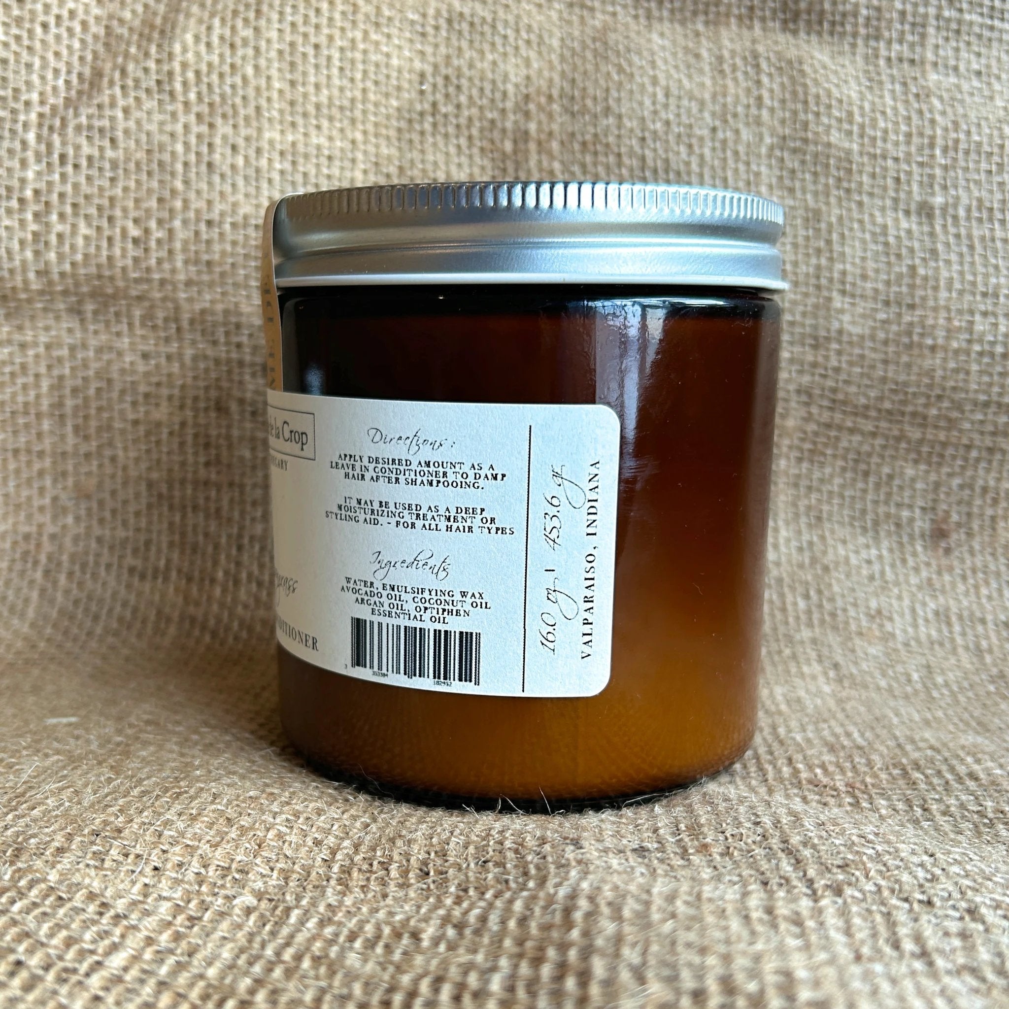 Hair Conditioner - Avocado Oil & Argan Oil (Lemongrass) by Creme de la Crop