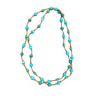Haitian Signature Necklace - Turquoise Jewelry La Vie Bien Haitian Signature Necklace - Turquoise