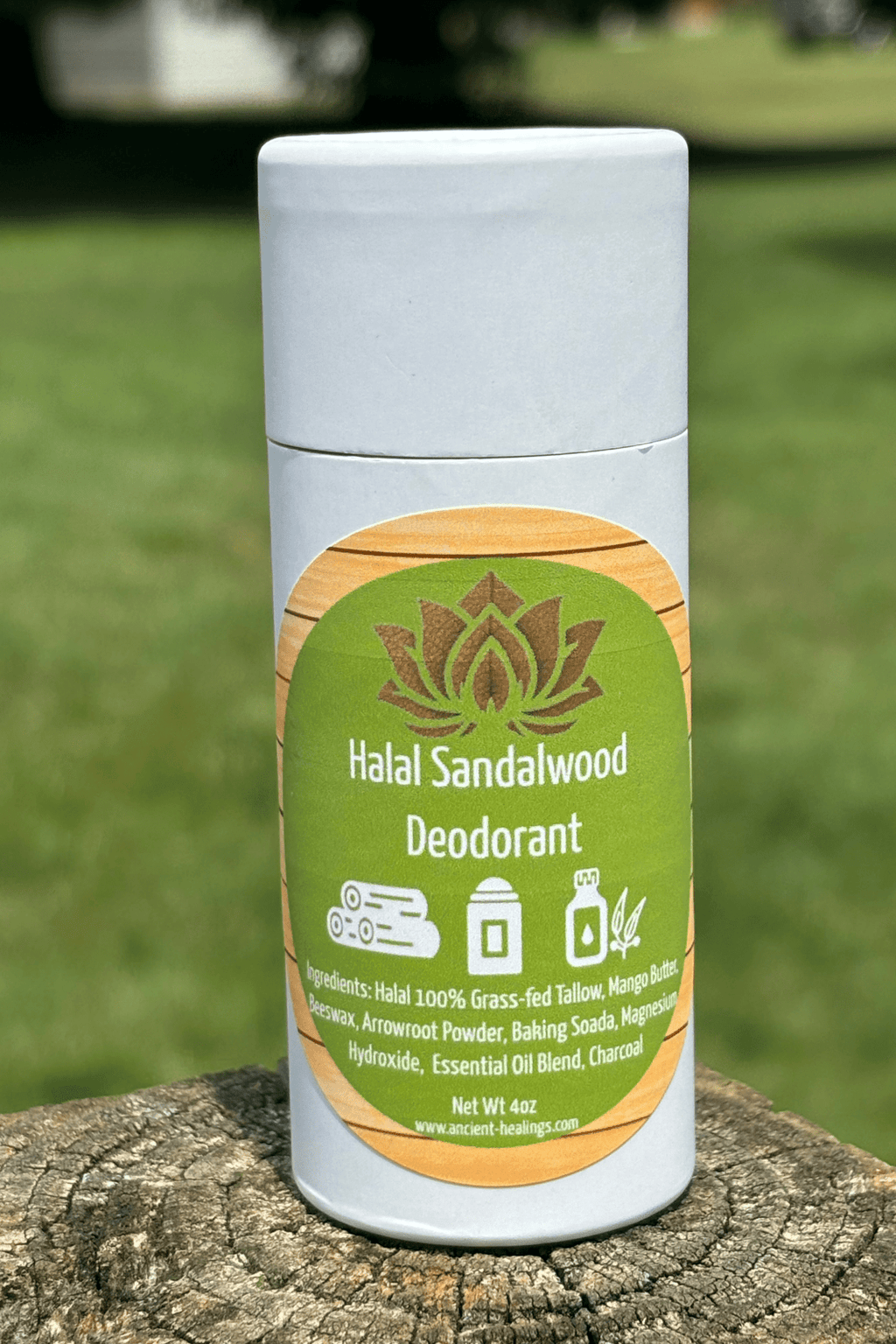 Halal All-Natural Tallow Deodorant Deodorant La Vie Bien Halal All-Natural Tallow Deodorant