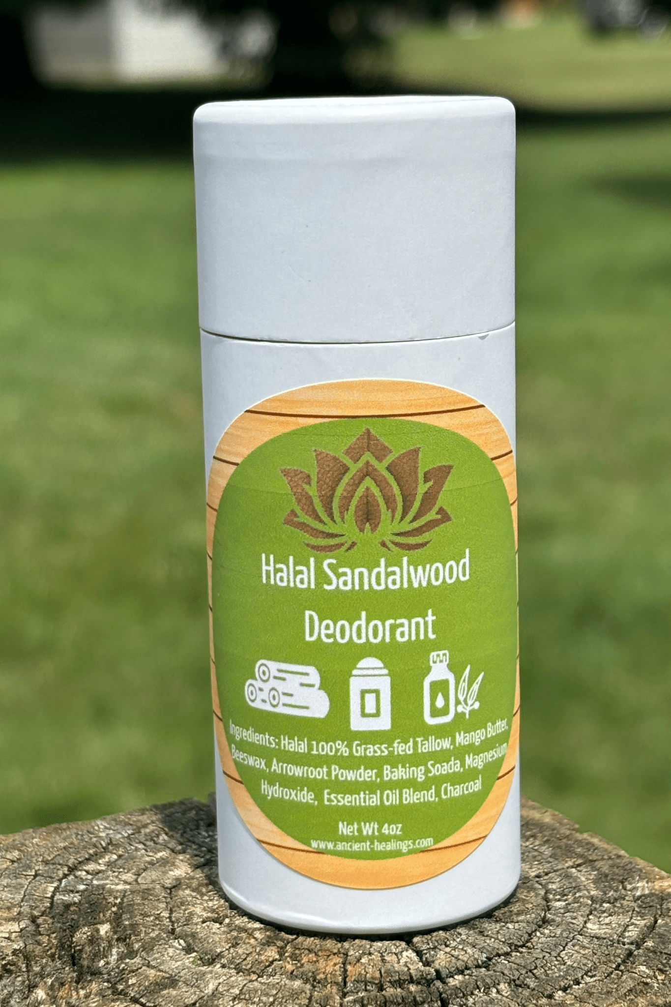 Halal All-Natural Tallow Deodorant Deodorant La Vie Bien Halal All-Natural Tallow Deodorant