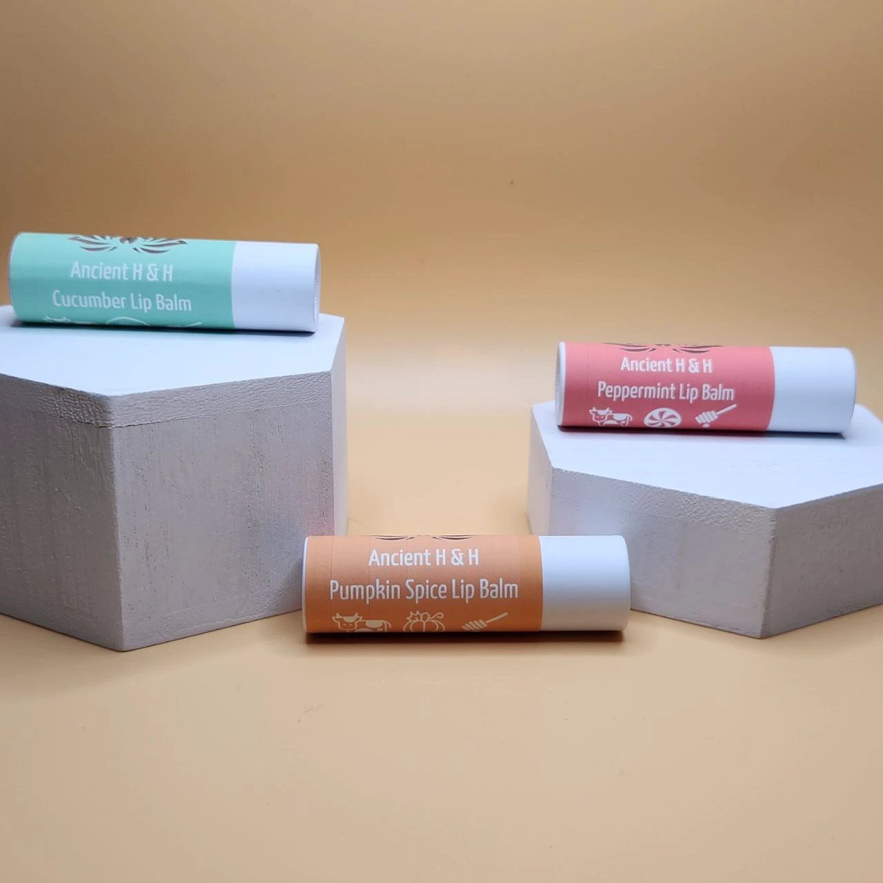 Halal Tallow Lip Balm - 3 Pack by Ancient Health & Healings