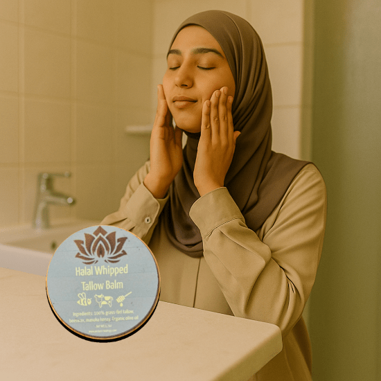 Halal Whipped Tallow Balm Cream La Vie Bien Halal Whipped Tallow Balm