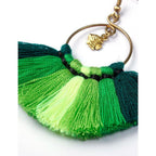 Half Moon Charmed Earrings - Thailand Jewelry La Vie Bien Half Moon Charmed Earrings - Thailand