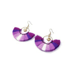 Half Moon Charmed Earrings - Thailand Jewelry La Vie Bien Half Moon Charmed Earrings - Thailand