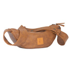 Half Moon Vegan Leather Crossbody Bag Crossbody Bags La Vie Bien Half Moon Vegan Leather Crossbody Bag