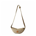 Half Moon Vegan Leather Crossbody Bag Crossbody Bags La Vie Bien Half Moon Vegan Leather Crossbody Bag