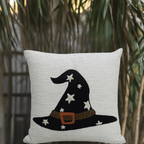 Halloween Decorative Throw Pillow 20" x 20" by Vibhsa