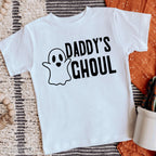 Halloween Mama's Boo and Daddy's Ghoul Baby and Toddler Tee Baby and Kids La Vie Bien Halloween Mama's Boo and Daddy's Ghoul Baby and Toddler Tee