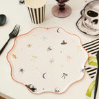Halloween Patterned Paper Party Plate (12 Per Pack) 10.5 Inch Plate La Vie Bien Halloween Patterned Paper Party Plate (12 Per Pack)