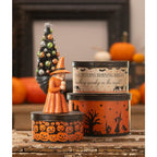 Halloween Vintage Tins Set/3 by Bethany Lowe Designs Seasonal & Holiday Decorations La Vie Bien Halloween Vintage Tins Set/3 by Bethany Lowe Designs