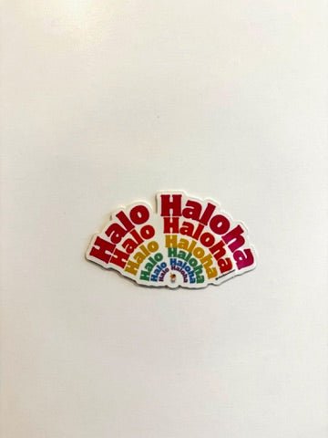 Halo Haloha Stickers Sticker La Vie Bien Halo Haloha Stickers