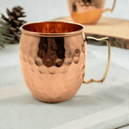 Hammered Moscow Mule Mugs, Set of 2 Dining Decor La Vie Bien Hammered Moscow Mule Mugs, Set of 2