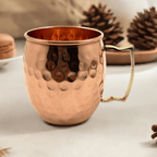Hammered Moscow Mule Mugs, Set of 2 Dining Decor La Vie Bien Hammered Moscow Mule Mugs, Set of 2