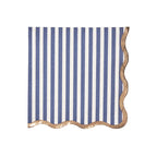 Hamptons Toile & Stripe Cocktail Napkins by Harlow & Grey
