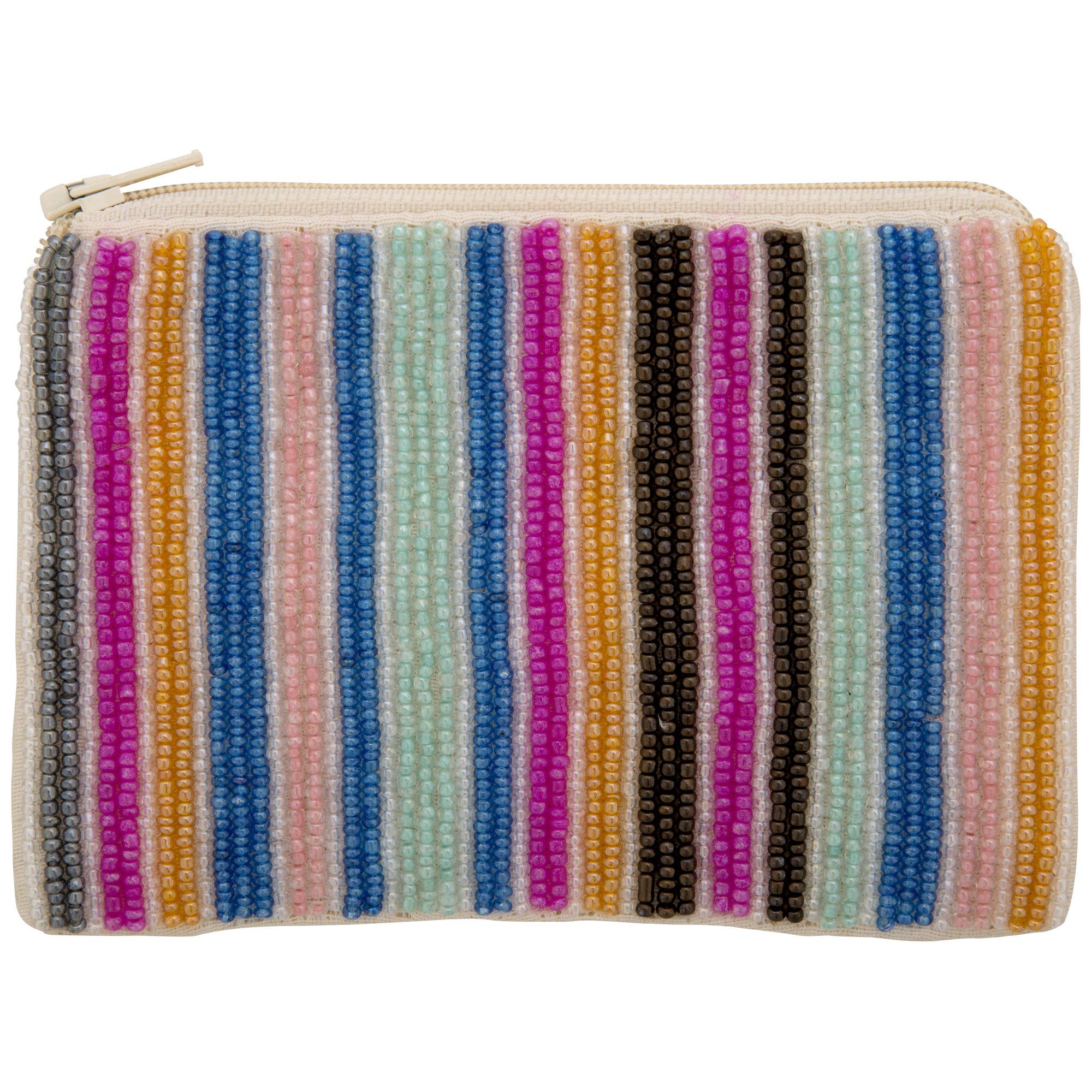 Hand-Beaded Horizon Pouch Cosmetic & Jewelry Bags La Vie Bien Hand-Beaded Horizon Pouch