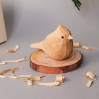 Hand Carved Cardinal Bird, Unique Gift for Loved Ones by Kitsville