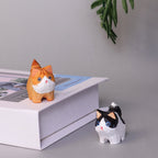 Hand-Carved Cat Painting Kit – Paint Two Cats, Create a Keychain by Kitsville