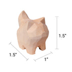 Hand-Carved Cat Painting Kit – Paint Two Cats, Create a Keychain by Kitsville