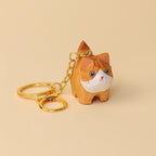 Hand-Carved Cat Painting Kit – Paint Two Cats, Create a Keychain by Kitsville