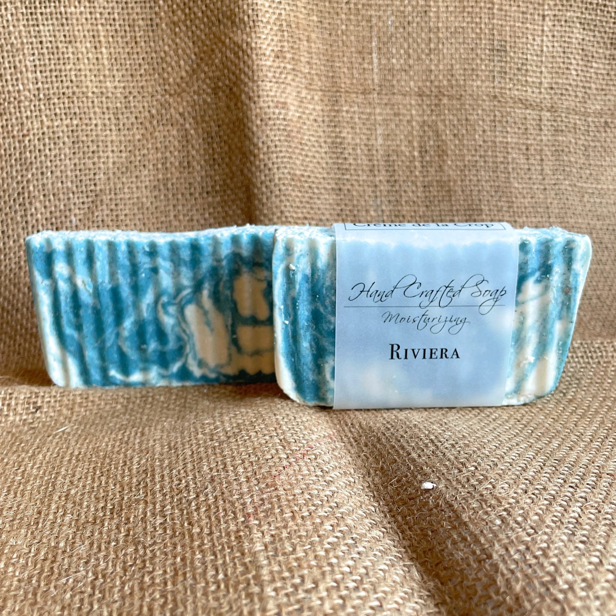 Hand Crafted Soap - Riviera (Exfoliating) by Creme de la Crop