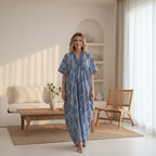 Hand Dyed Batik Kaftan Dress 100% Soft Cotton Material, Maxi, Long, Stone Dress, Caftan Dress La Vie Bien Hand Dyed Batik Kaftan Dress 100% Soft Cotton Material, Maxi, Long, Stone Dress, Caftan
