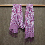 Hand Dyed Batik Scarf - Soft Cotton - Plum Haze, Purple Scarves La Vie Bien Hand Dyed Batik Scarf - Soft Cotton - Plum Haze, Purple
