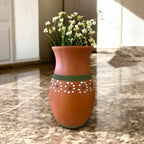 Hand - Painted Barro Talavera Vase | Vibrant Mexican Flower Pot Talavera Vase La Vie Bien Hand - Painted Barro Talavera Vase | Vibrant Mexican Flower Pot