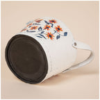 Hand Painted Folklore Recycled Rubber Planter Patio & Garden Accessories La Vie Bien Hand Painted Folklore Recycled Rubber Planter