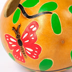 Hand Painted Gourd Birdhouse Backyard Habitat La Vie Bien Hand Painted Gourd Birdhouse