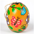 Hand Painted Gourd Birdhouse Backyard Habitat La Vie Bien Hand Painted Gourd Birdhouse