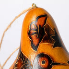 Hand Painted Gourd Birdhouse Backyard Habitat La Vie Bien Hand Painted Gourd Birdhouse