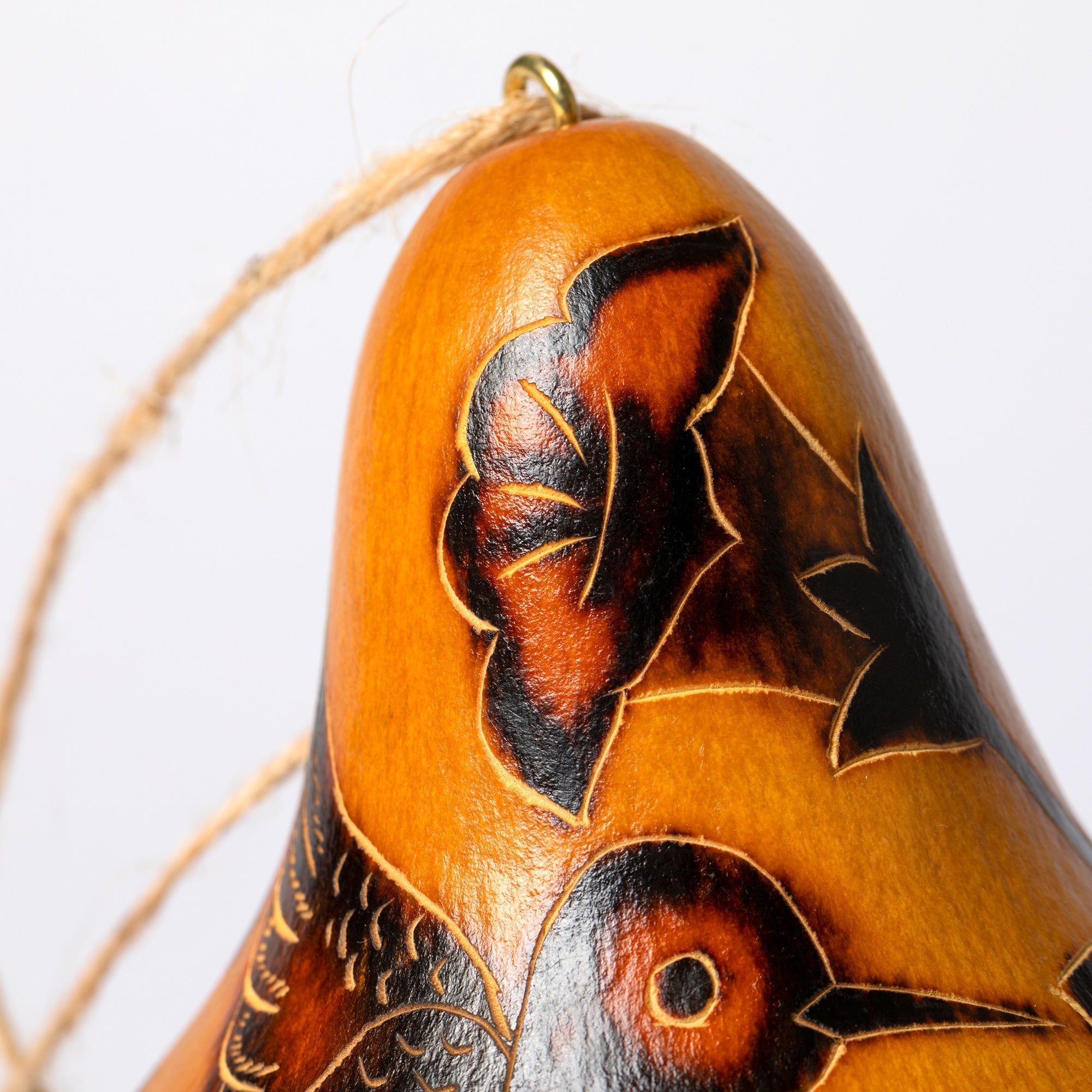 Hand Painted Gourd Birdhouse Backyard Habitat La Vie Bien Hand Painted Gourd Birdhouse