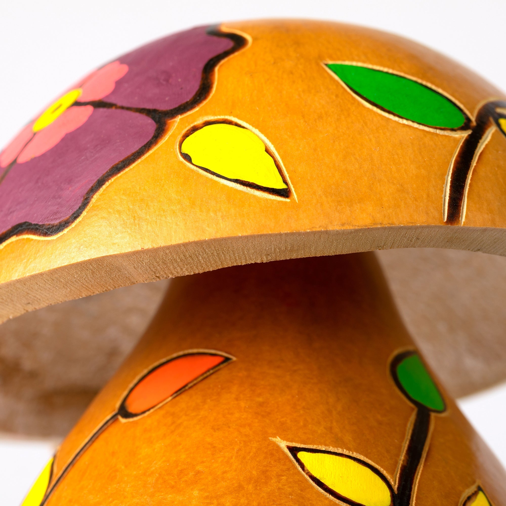 Hand Painted Gourd Birdhouse Backyard Habitat La Vie Bien Hand Painted Gourd Birdhouse