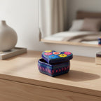 Hand-Painted Guerrero Heart-Shaped Jewelry Box | Mexican Ceramic Earring Holder Guerrero Jewelry Box La Vie Bien Hand-Painted Guerrero Heart-Shaped Jewelry Box | Mexican Ceramic Earring Holder