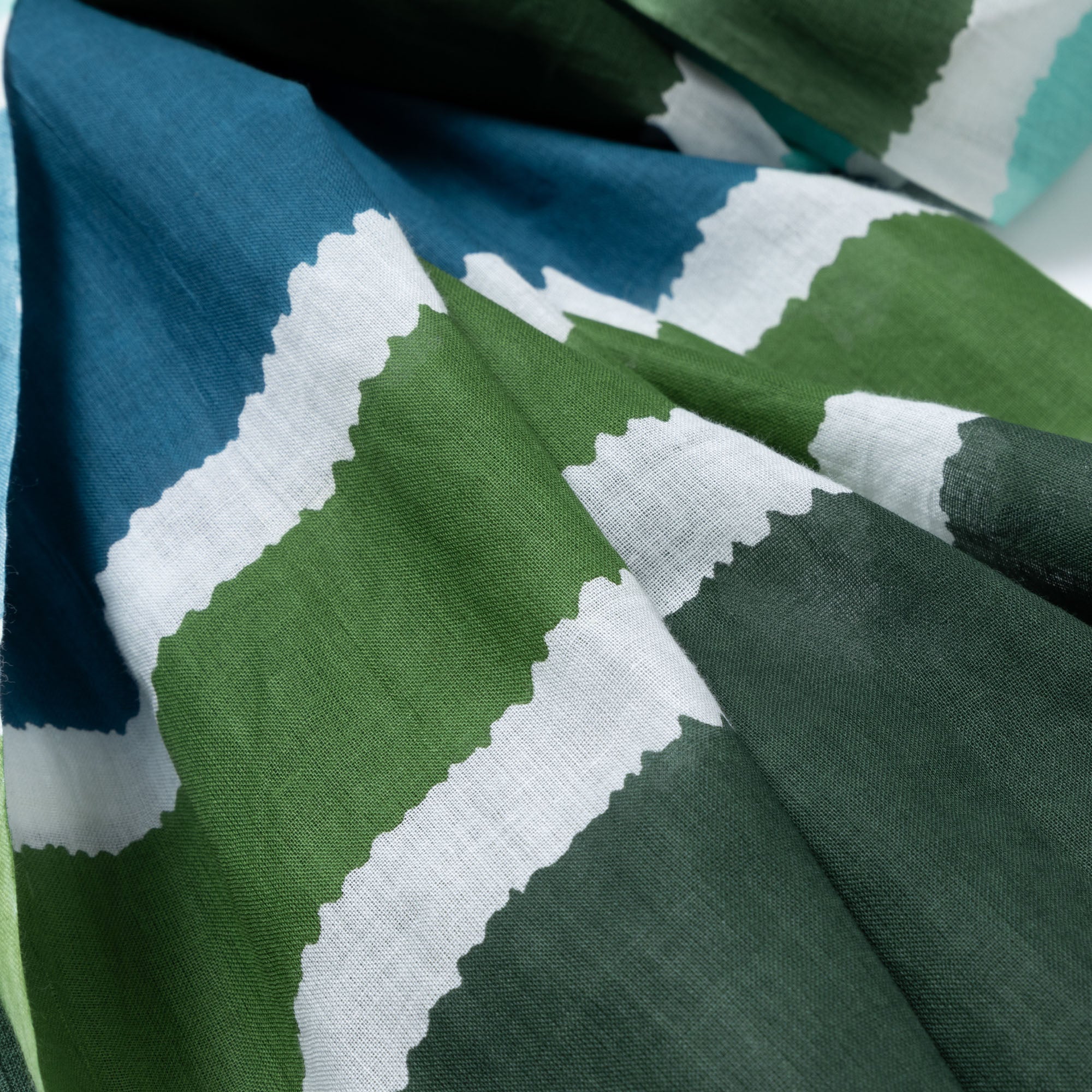 Hand-Painted Horizon Scarf Scarves & Bandanas La Vie Bien Hand-Painted Horizon Scarf