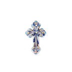 Hand - Painted Stoneware Cross Home La Vie Bien Hand - Painted Stoneware Cross