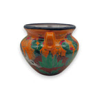 Hand-Painted Talavera Cactus Flower Pot | Desert Michoacana Planter Talavera Planter La Vie Bien Hand-Painted Talavera Cactus Flower Pot | Desert Michoacana Planter